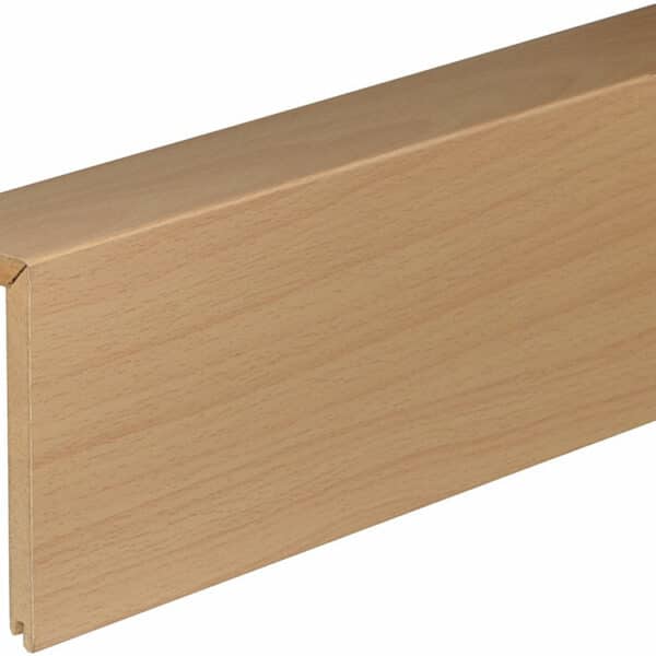 Rohrabdeckleiste FRA02 folienummantelt 41 x 91 mm Weißbuche FOBU002, 240 cm
