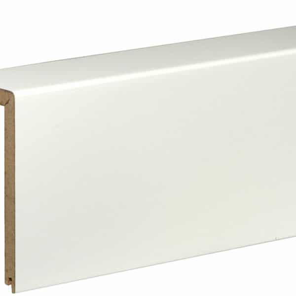 Rohrabdeckleiste FRA02 folienummantelt 41 x 91 mm Weiß FOFA015, 240 cm