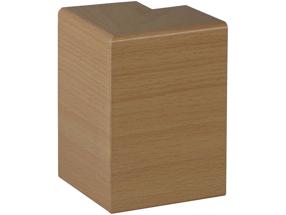 FRA002 Außeneck - 2 Stk./Pkg. 41 x 91 mm, Weißbuche FOBU002