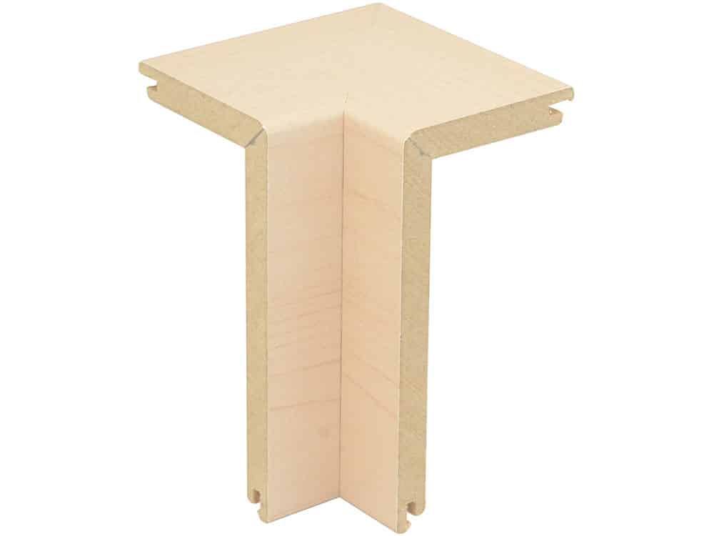 FRA002 Inneneck - 2 Stk./Pkg. 41 x 91 mm, Ahorn FOAH001
