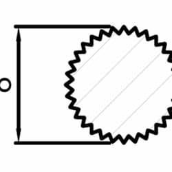 Rundstab gerillt 8 mm Buche roh, 100 cm