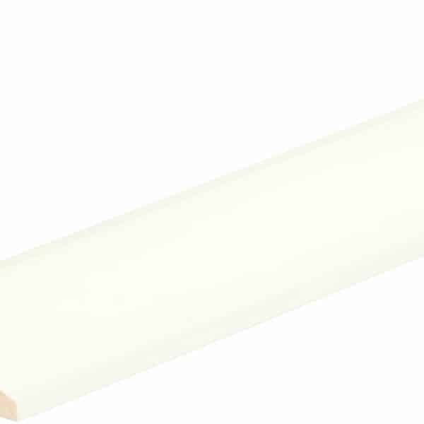 Hohlkehlleiste L0181, RAL9010 29 x 29 mm Fichte/Kiefer weiß lackiert, 240 cm