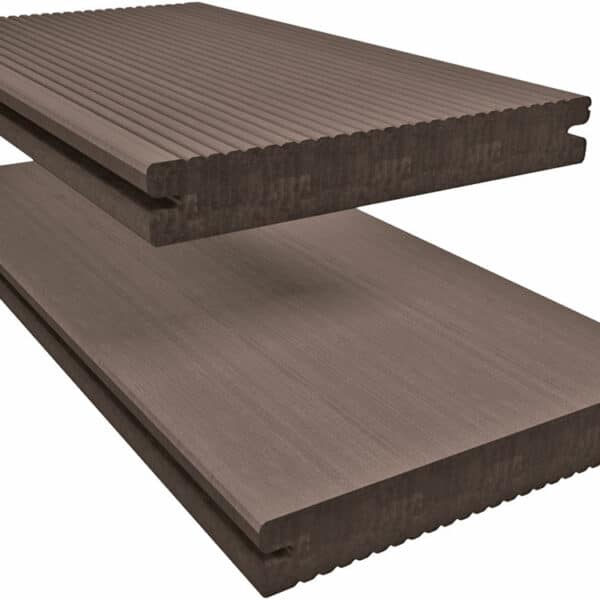 Twinson Terrassenbelag, Character Massive, R12, Baumrindenbraun