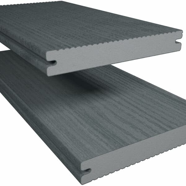 Twinson Terrassenbelag, Majestic Massive Pro, R10/R11, Eiche felsgrau