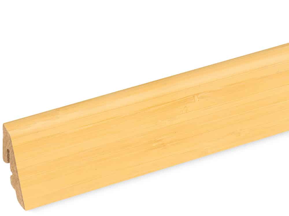 Sockelleiste SU006L1 MD furniert 18,5 x 38,5 mm Bambus natur FRBA071 lackiert, 240 cm