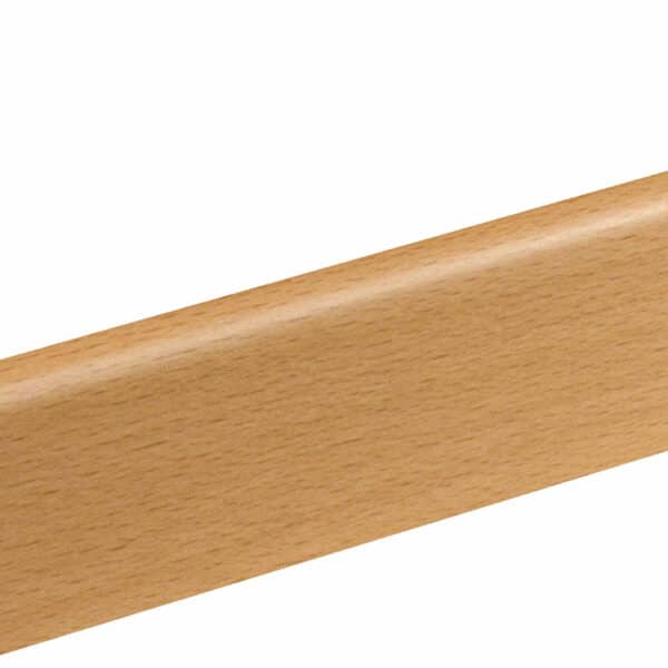 Sockelleiste SU006L FA furniert 18,5 x 38,5 mm Buche Ton 0 FRBU071 lackiert, 250 cm