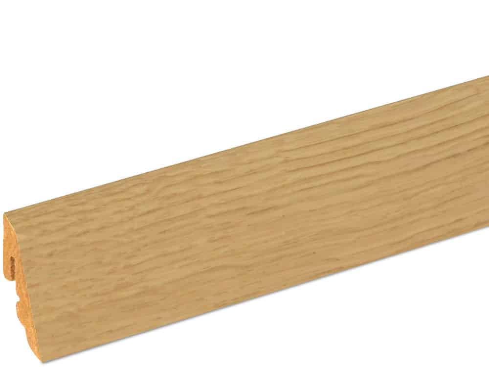 Sockelleiste SU006L FA furniert 18,5 x 38,5 mm Eiche FREI071 lackiert, 250 cm