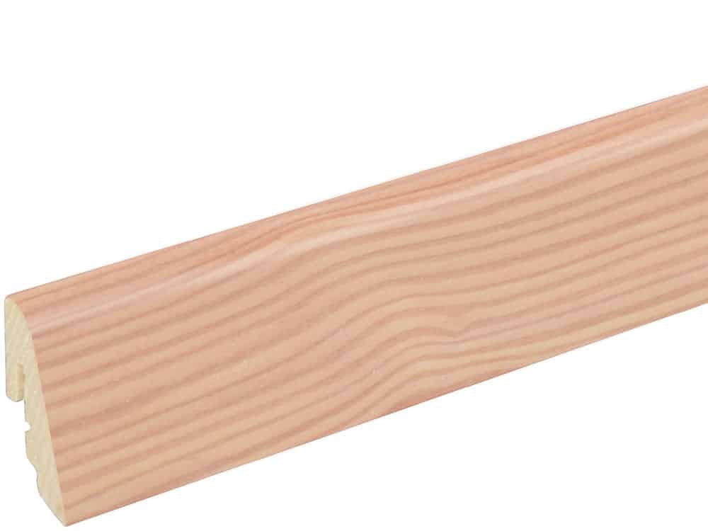 Sockelleiste SU006L FA furniert 18,5 x 38,5 mm Lärche FRLÄ071 lackiert, 250 cm