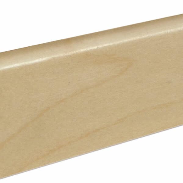 Sockelleiste SU060L FA furniert 19 x 58 mm Ahorn FRAH071 lackiert, 250 cm