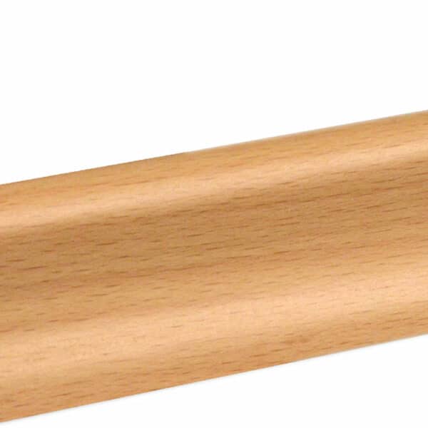 Sockelleiste SU018L MD furniert 18,5 x 38,5 mm Buche Ton 0 lackiert FRBU071, 240 cm