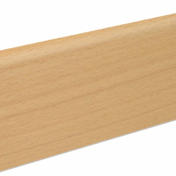Sockelleiste SU060L MD furniert 19 x 58 mm Buche Ton 0 FRBU071 lackiert, 240 cm