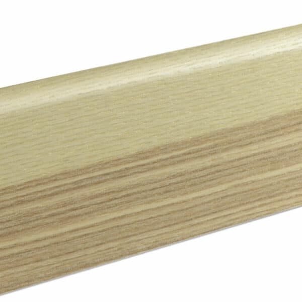 Sockelleiste SU060L MD furniert 19 x 58 mm Esche Olive FLES080 lackiert, 240 cm