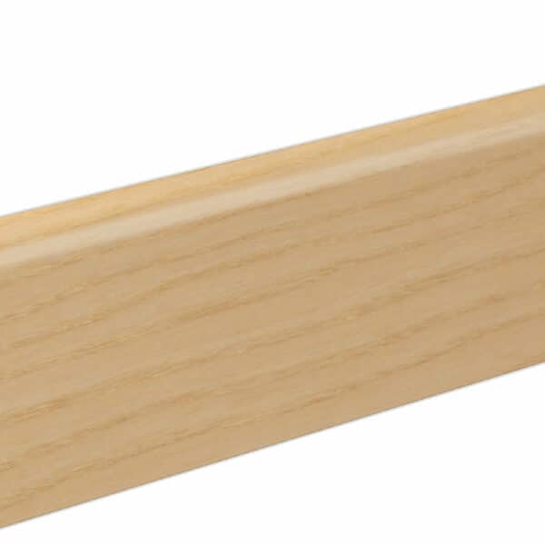 Sockelleiste SU060L MD furniert 19 x 58 mm Esche Braunkern FLES095 lackiert, 240 cm