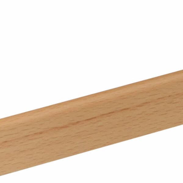 Sockelleiste S0291 5 x 28 mm Buche natur lackiert, 240 cm
