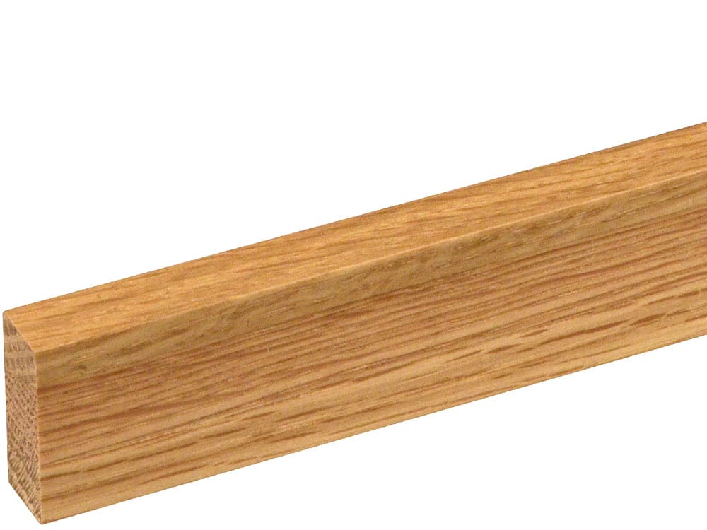 Sockelleiste S0010 9,4 x 33 mm Eiche natur lackiert, 240 cm