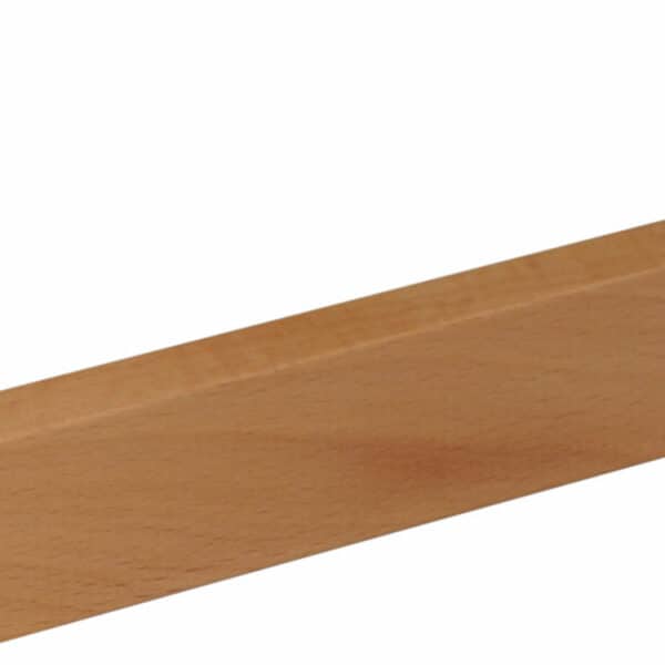 Sockelleiste S0010 9,4 x 33 mm Buche gedämpft, natur lackiert, 240 cm