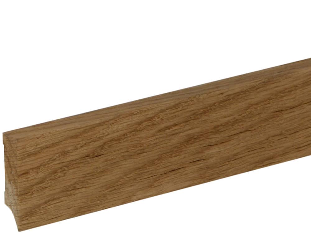 Sockelleiste S0402 Massiv GG 15-20 12 x 40 mm Eiche lackiert, 240 cm