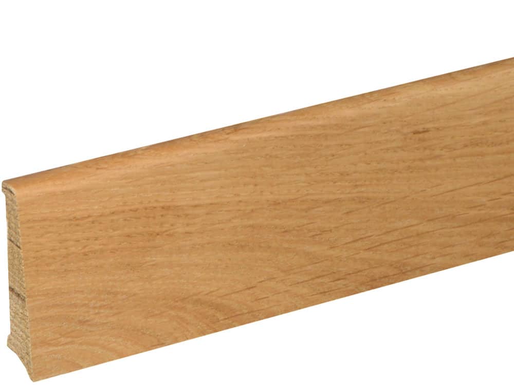 Sockelleiste S0601 Massiv GG 15-20 12 x 60 mm MH Eiche lackiert, 240 cm