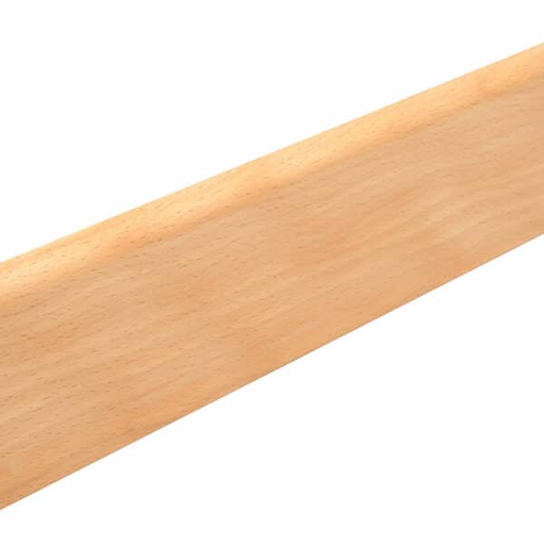 Sockelleiste S0602 9 x 60 mm Buche natur roh, 240 cm