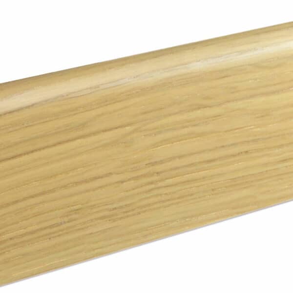 Sockelleiste SU060L MD furniert 19 x 58 mm Eiche Kaschmir FLEI267 lackiert, 240 cm