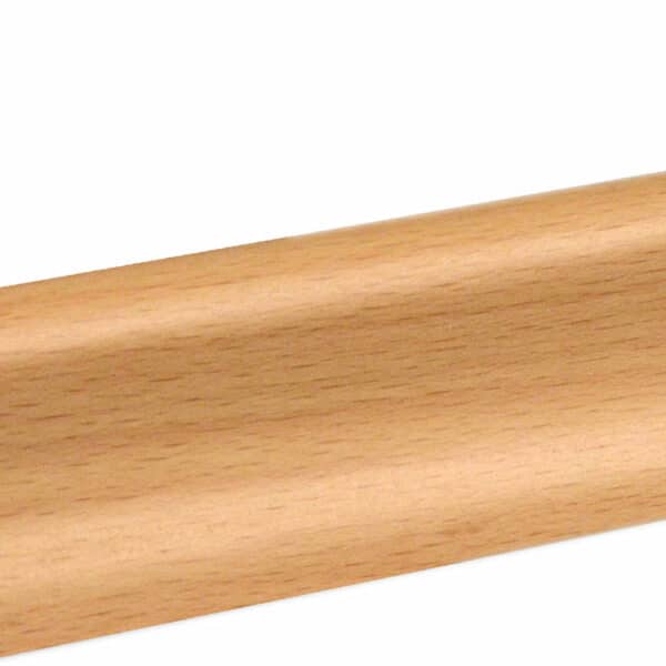 Sockelleiste SU018L FA furniert 18,5 x 38,5 mm Buche T.0 FRBU071 lackiert, 250 cm