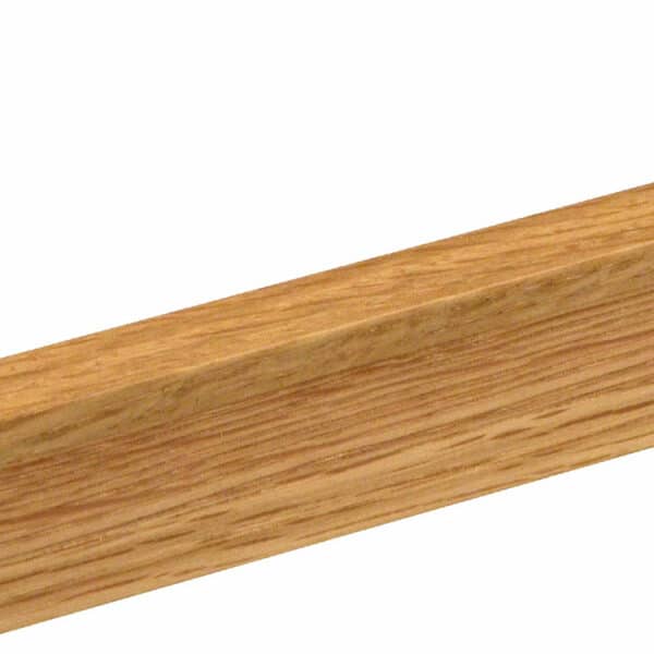 Sockelleiste S0010 Dämmstreifen fallend 9,4 x 33 mm Eiche A lackiert, 240 cm