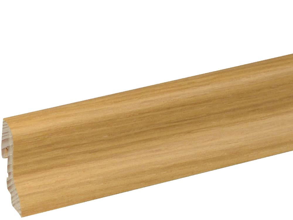Sockelleiste SU018L FA furniert 18,5 x 38,5 mm Eiche esprit FLEI221 lackiert, 250 cm