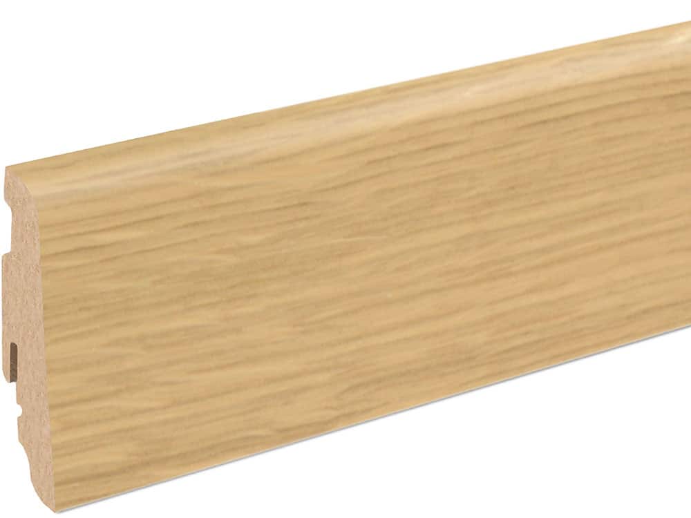 Sockelleiste SU060L FA furniert 19 x 58 mm Eiche esprit FLEI221 lackiert, 250 cm