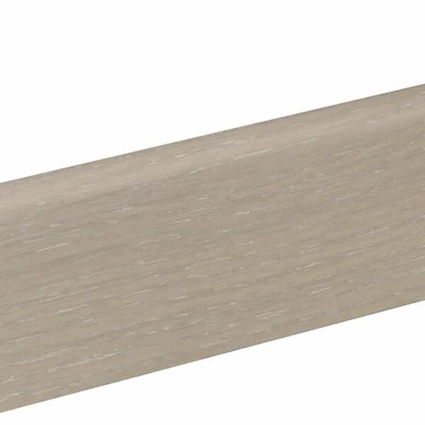 Sockelleiste SU060L MD furniert 19 x 58 mm Eiche weiß FLEI202 lackiert, 240 cm