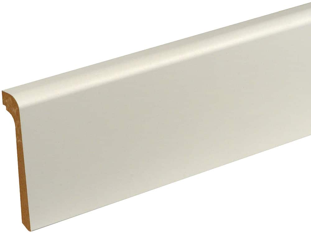 Sockelleiste FU123OC foliert 24 x 92 mm Weiß FOFA015, 240 cm