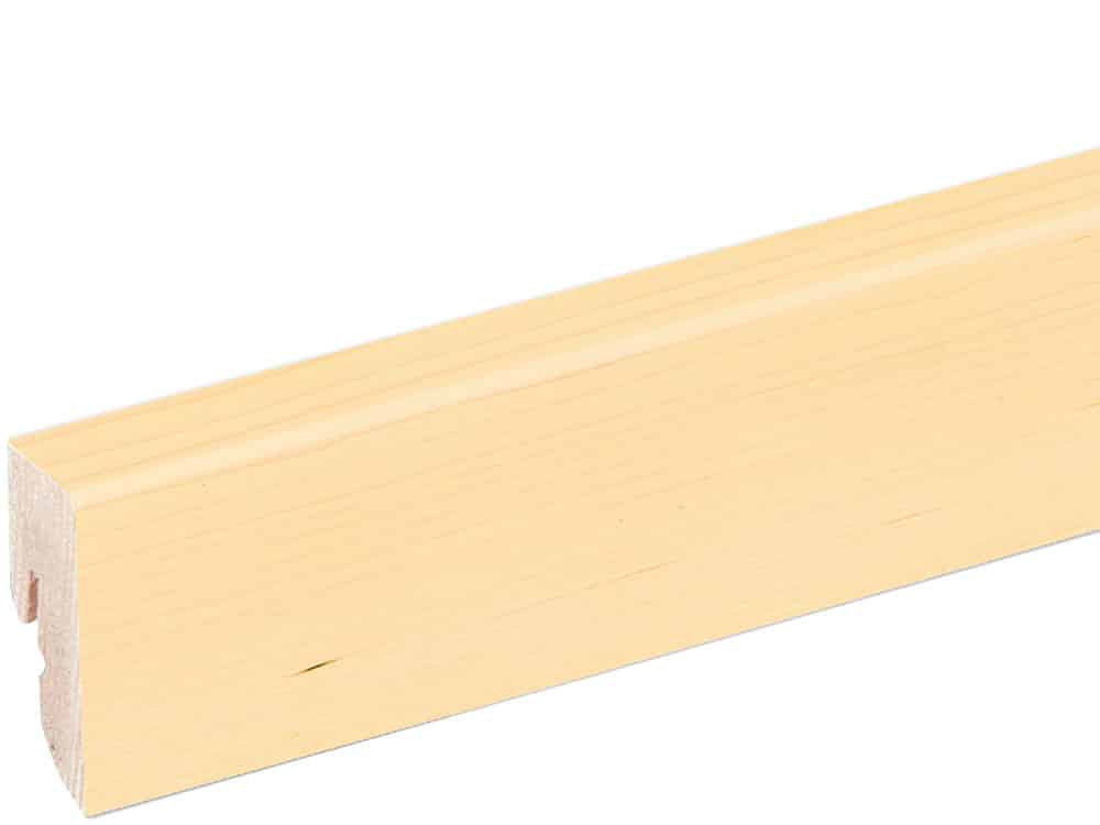 Sockelleiste SU047L FA furniert 16 x 40 mm Ahorn FRAH071 lackiert, 250 cm