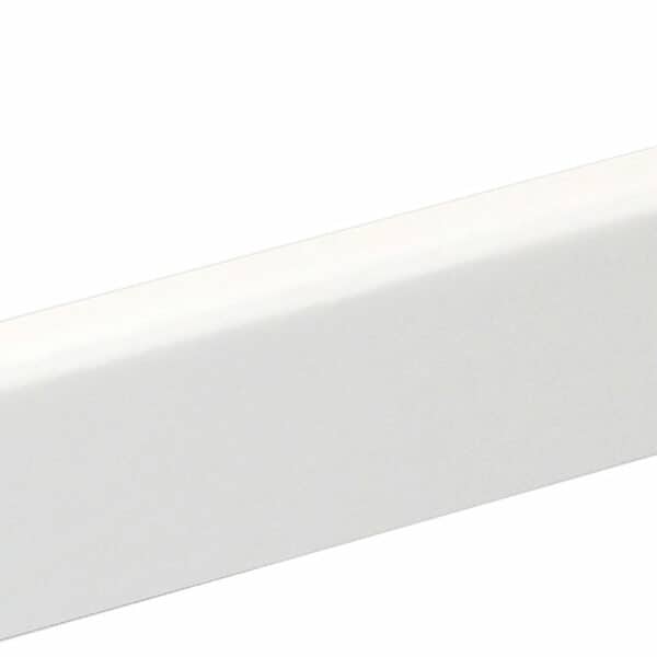 Sockelleiste SU047L FA foliert wasserresistent 16 x 40 mm Weiß deckend FLFO002, 250 cm