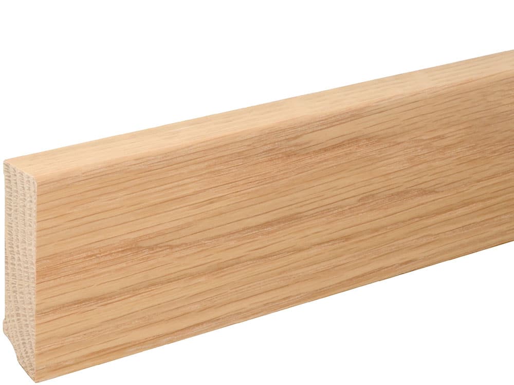 Sockelleiste S0583 16 x 58 mm Eiche natur lackiert, 240 cm