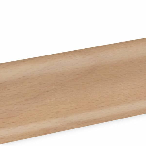 Sockelleiste SU018L FA furniert 18,5 x 38,5 mm Buche Ton 0 FRBU071 lackiert, 250 cm