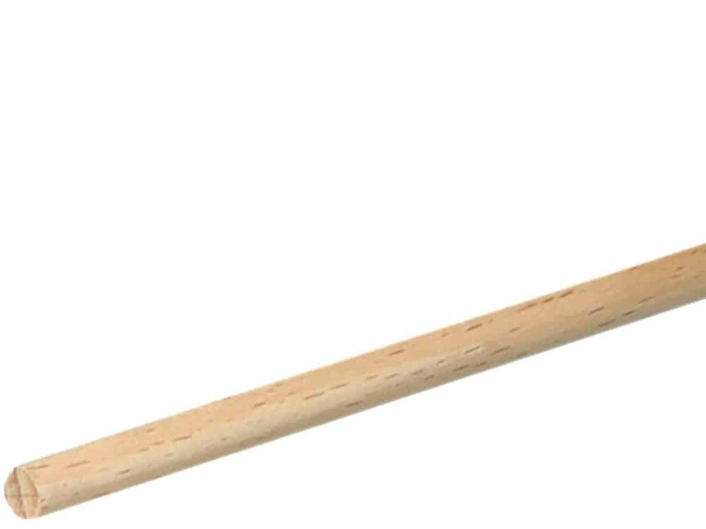 Rundstab glatt 5 mm Buche roh, 100 cm