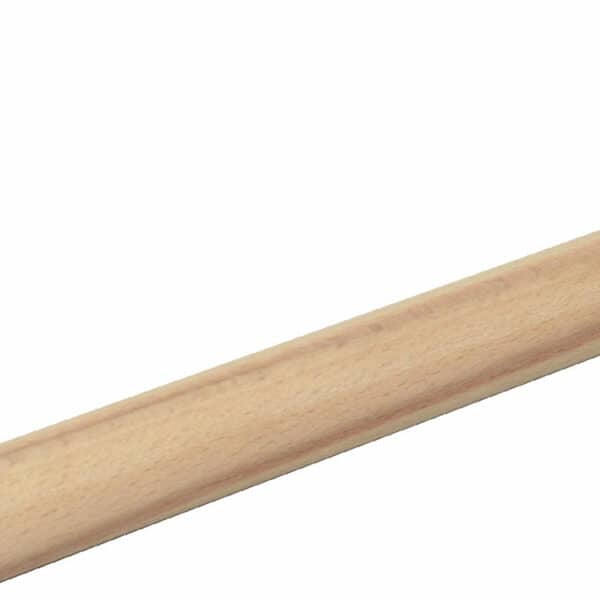 Rundstab glatt 15 mm Buche roh, 100 cm