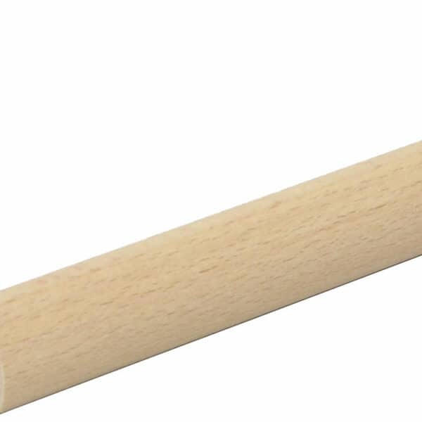 Rundstab glatt 18 mm Buche roh, 100 cm