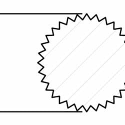 Rundstab gerillt 20 mm Buche roh, 100 cm