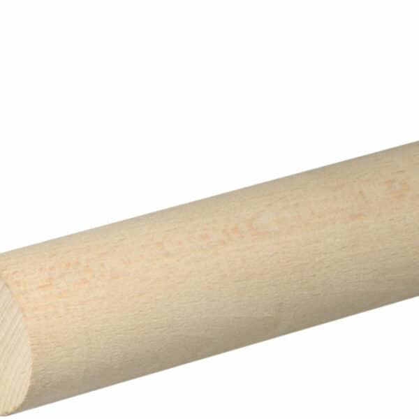 Rundstab glatt 35 mm Buche roh