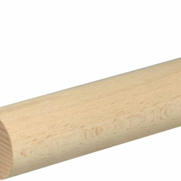 Rundstab glatt 40 mm Buche roh