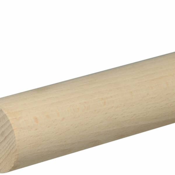 Rundstab glatt 45 mm Buche roh, 100 cm
