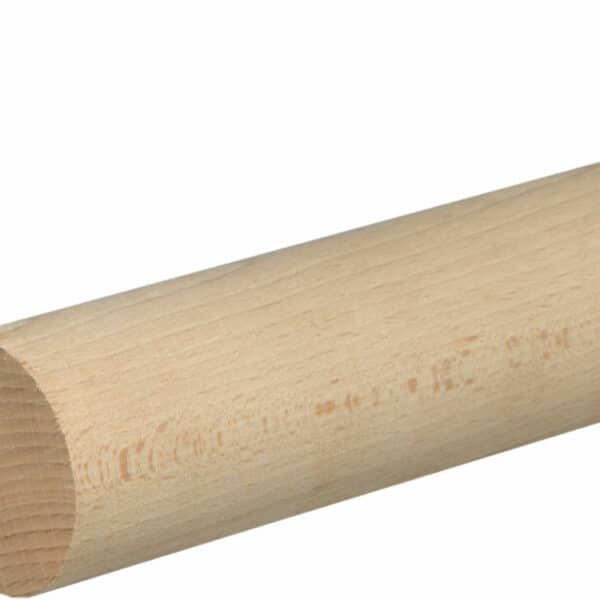 Rundstab glatt 50 mm Buche roh, 100 cm