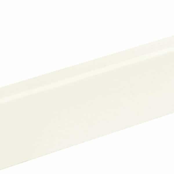 Sockelleiste eckig L0152L, RAL9010 16 x 40 mm Fichte/Kiefer weiß lackiert, 240 cm