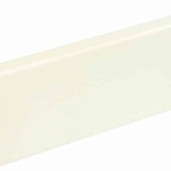 Sockelleiste eckig L0155L, RAL9010 18 x 70 mm Fichte/Kiefer weiß lackiert, 240 cm