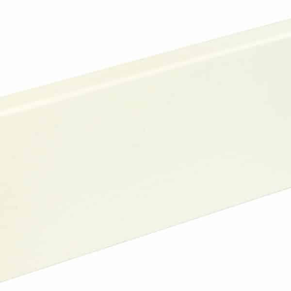 Sockelleiste eckig L0156L, RAL9010 18 x 80 mm Fichte/Kiefer weiß lackiert., 240 cm