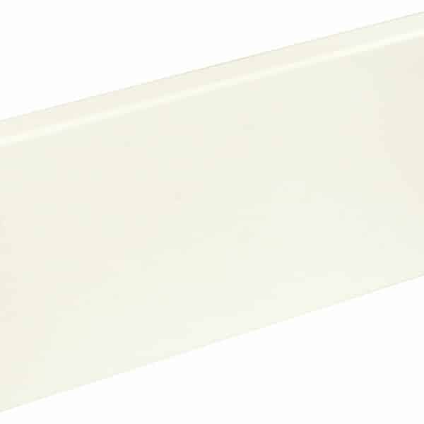 Sockelleiste eckig L0157L, RAL9010 18 x 96 mm Fichte/Kiefer weiß lackiert, 240 cm