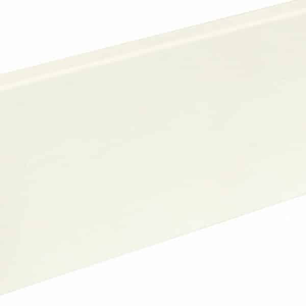 Sockelleiste eckig L0158L, RAL9010 18 x 115 mm Fichte/Kiefer weiß lackiert, 240 cm