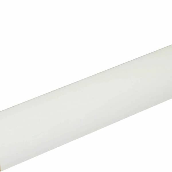 Viertelrundstab L0186, RAL9010 22 x 22 mm Fichte/Kiefer weiß lackiert, 240 cm